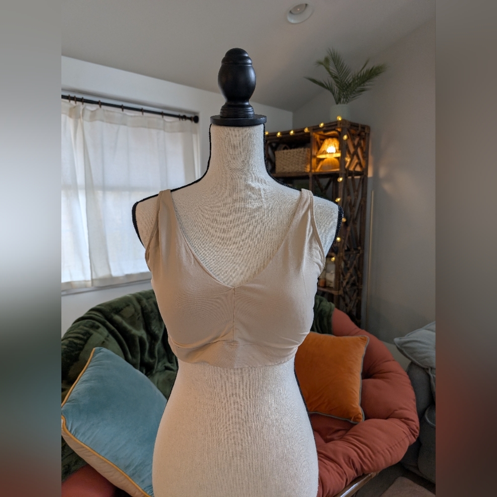 Jockey Comfy Bralette, Tan (XXL)